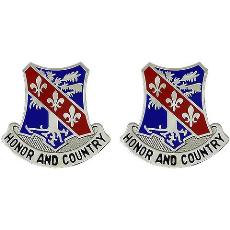327th Infantry Unit Crest (Honor And Country)